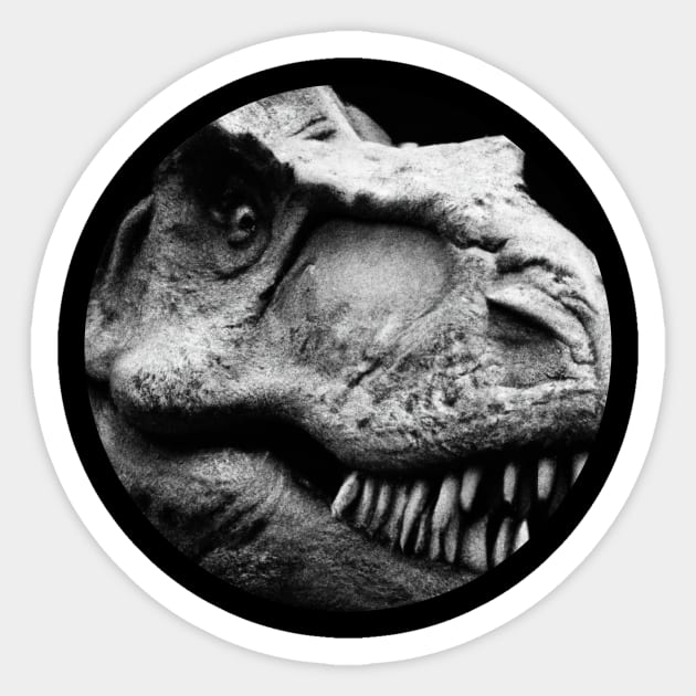 Tyrannosaurus Rex - carnivorous dinosaur Sticker by SG-Nogalte
